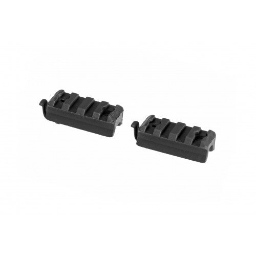 KIT ADATTATORE PER ACCESSORI PER CASCO CON RAIL FMA - NERO